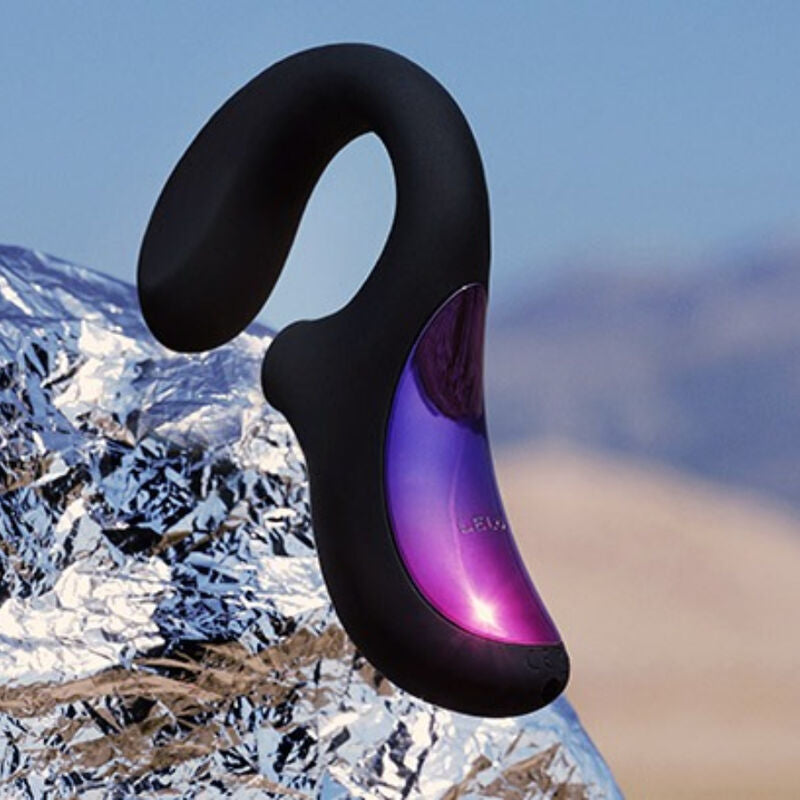LELO Enigma Cruise - Massaggiatore ad aria pulsata, colore nero - vista frontale
