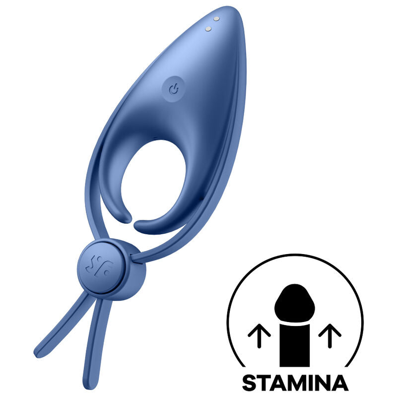 Satisfyer Sniper - Anello per uomo, colore blu