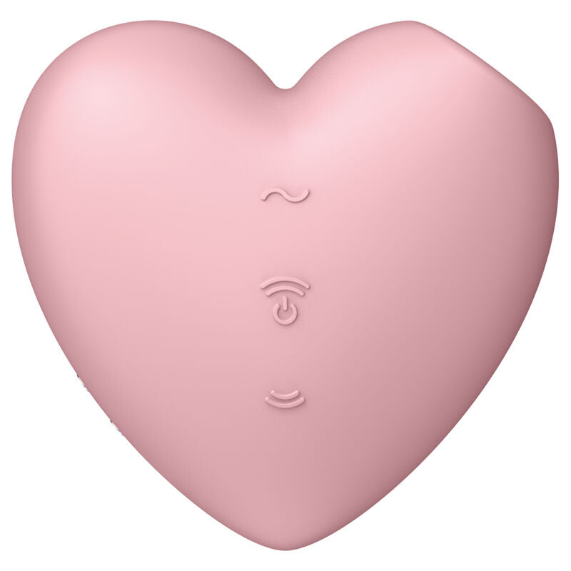 Satisfyer Cutie Heart - Massaggiatore ad aria pulsata - vista laterale