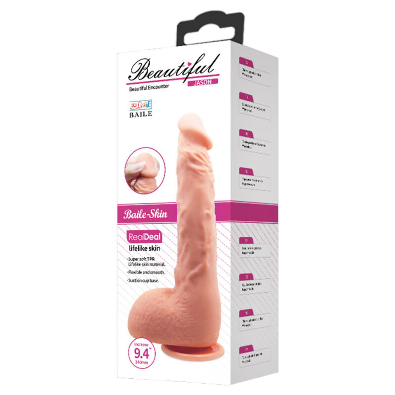 Baile Jason Naturale 24 CM - Accessorio intimo - nella confezione