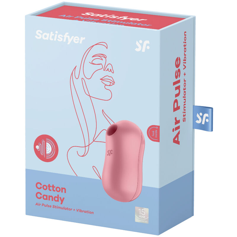 Satisfyer D'aria - Massaggiatore ad aria pulsata, colore rosa - dettaglio