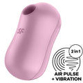 Satisfyer D'aria - Massaggiatore ad aria pulsata, colore lilla