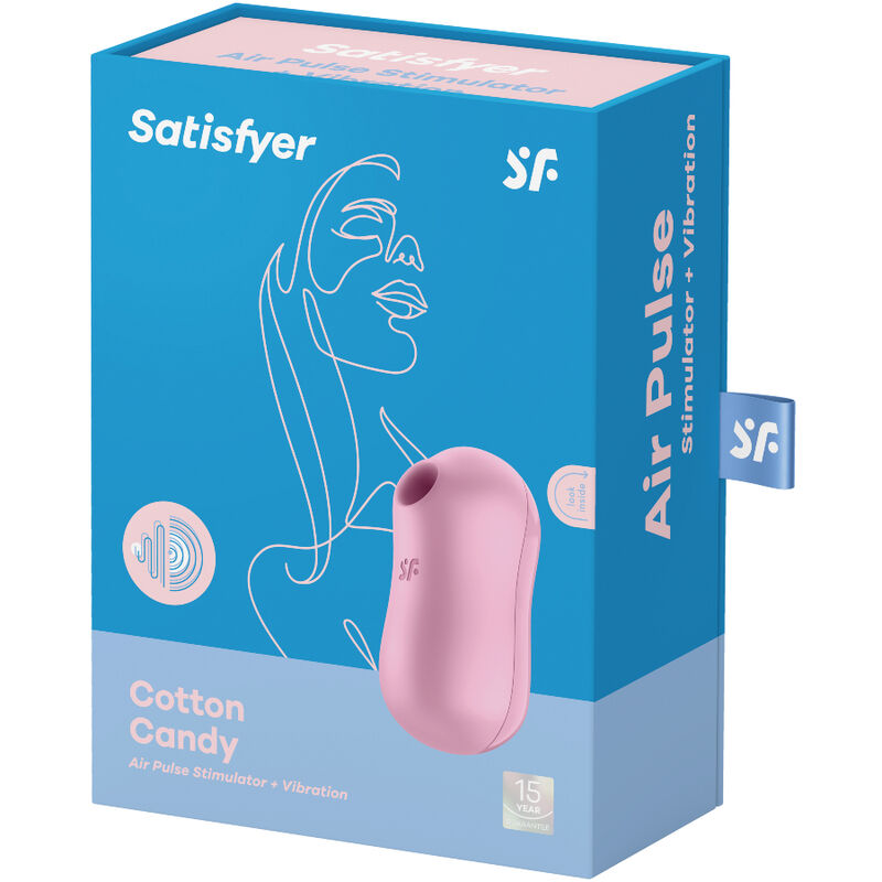 Satisfyer D'aria - Massaggiatore ad aria pulsata, colore lilla - dettaglio