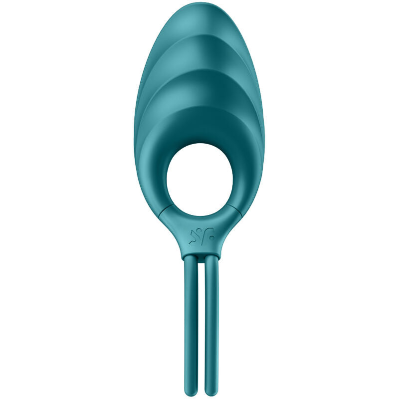 Satisfyer Swordsman - Anello per uomo, colore verde - vista laterale