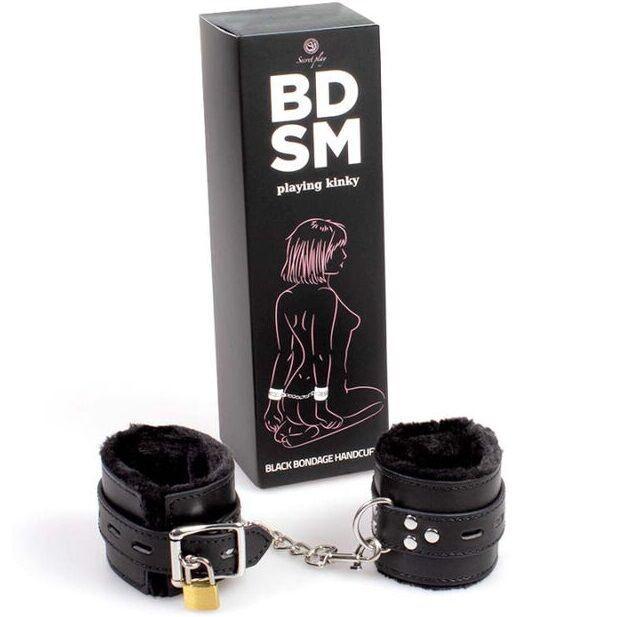 Secretplay Manetteblack Bondage Collezione - Accessorio intimo - vista laterale