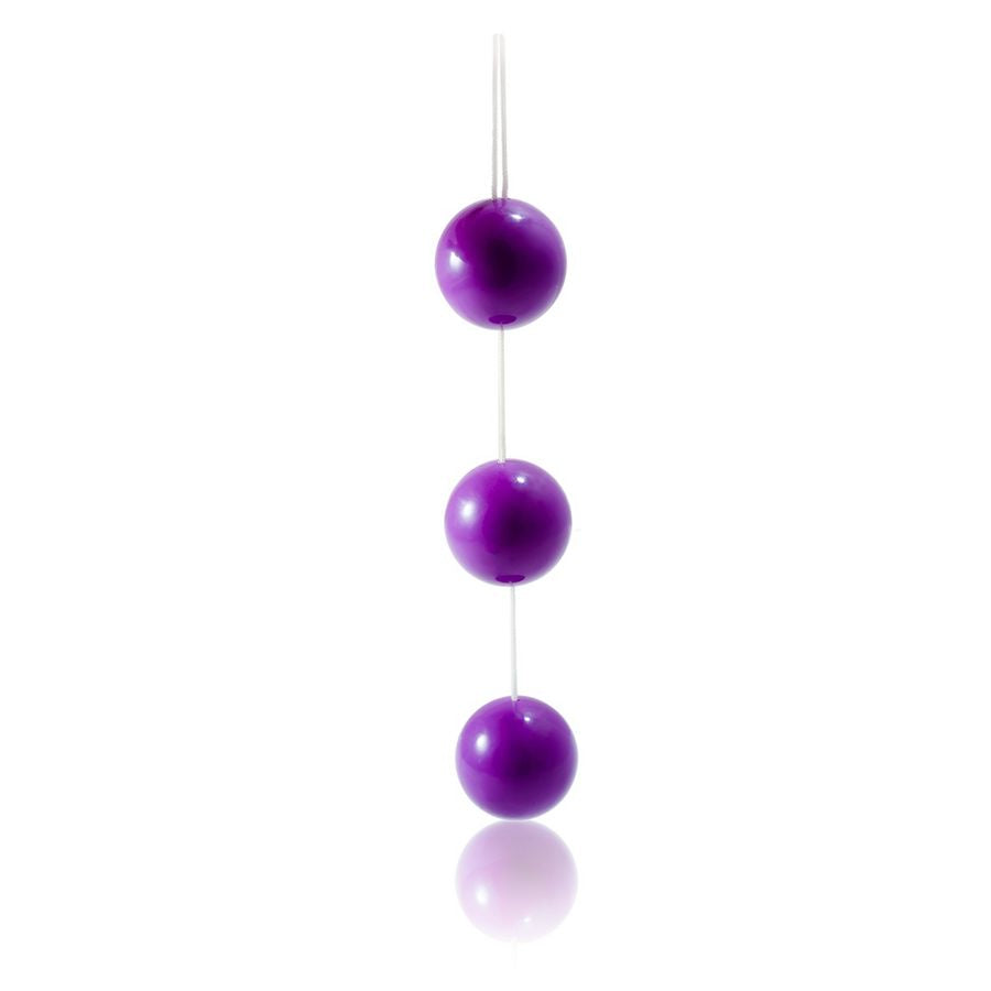 Baile Striscia Sfere - Palline Kegel, colore anali lilla - vista laterale