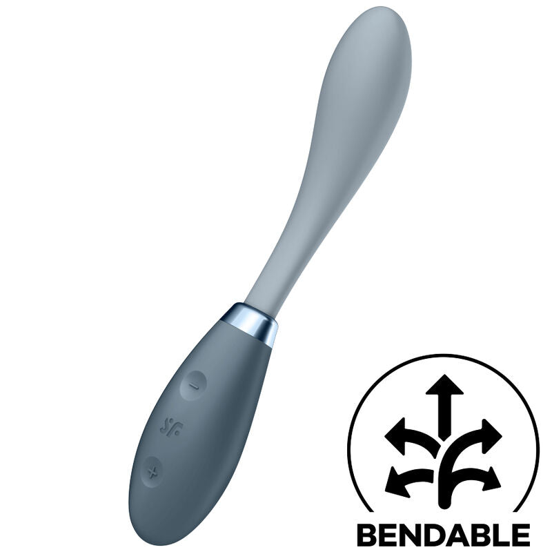 Satisfyer Spot Flex 3 - Accessorio intimo, colore grigio
