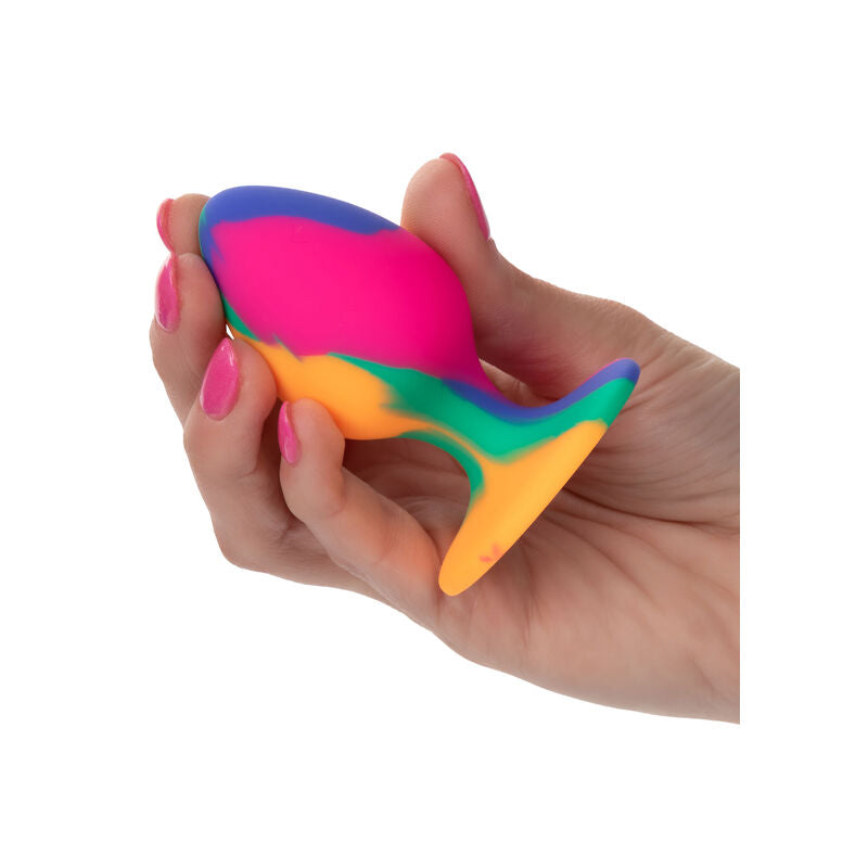 Calexotics Cheeky Medio Tie Dye Plug - Accessorio intimo - nella confezione