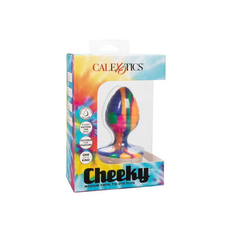 Calexotics Plug Medio Cheeky Swirl - Accessorio intimo - nella confezione