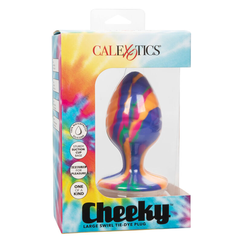 Calexotics Cheeky Grande Spina Swirl - Accessorio intimo - in mano per le dimensioni