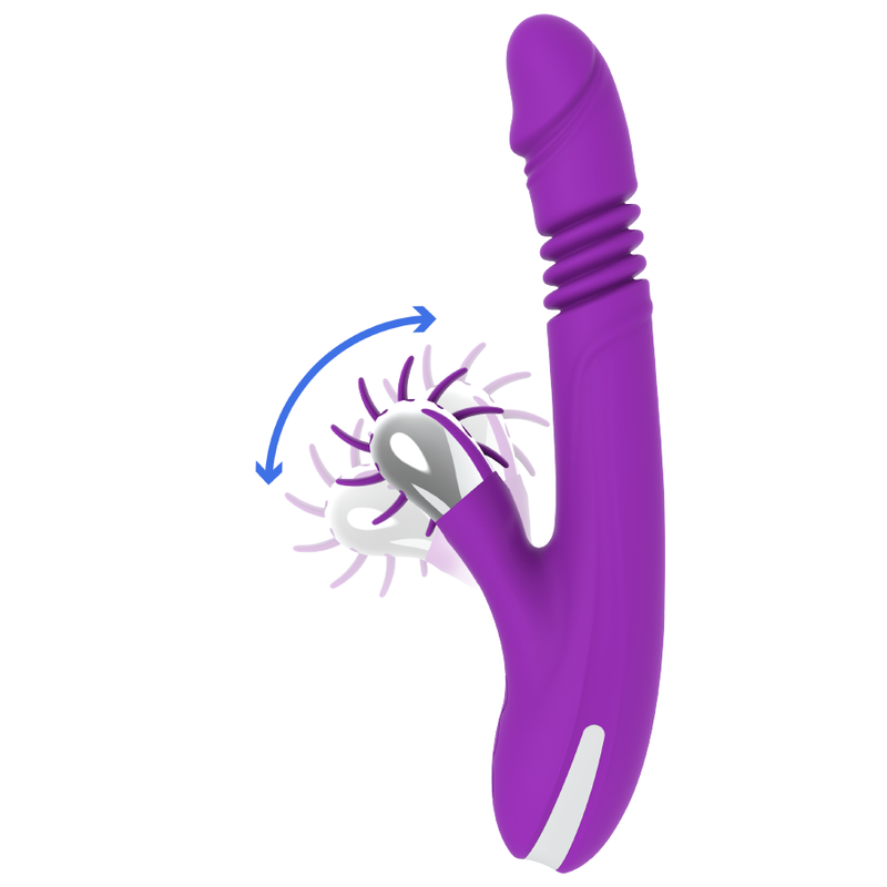 Fun Function Coniglietto Divertente SU - Massaggiatore rotante - nella confezione