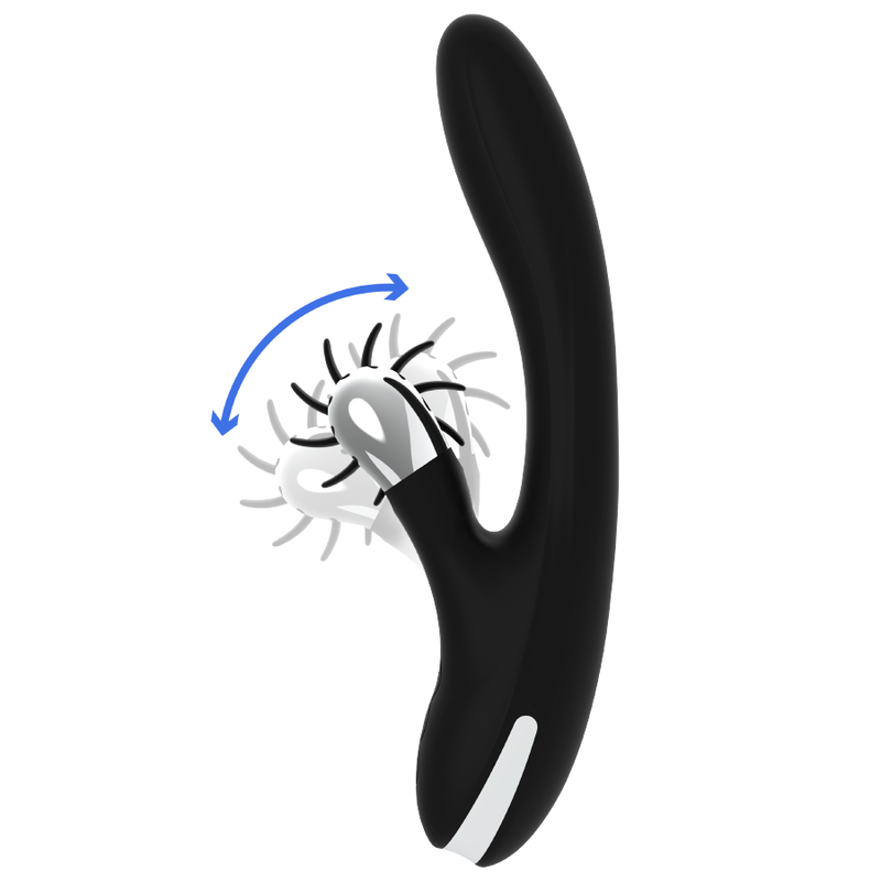 Black&Silver Funzione Onda Bunny Grimm - Massaggiatore rotante - nella confezione