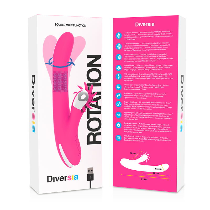 Diversia Rotazione 24 CM - Massaggiatore rotante - dettaglio