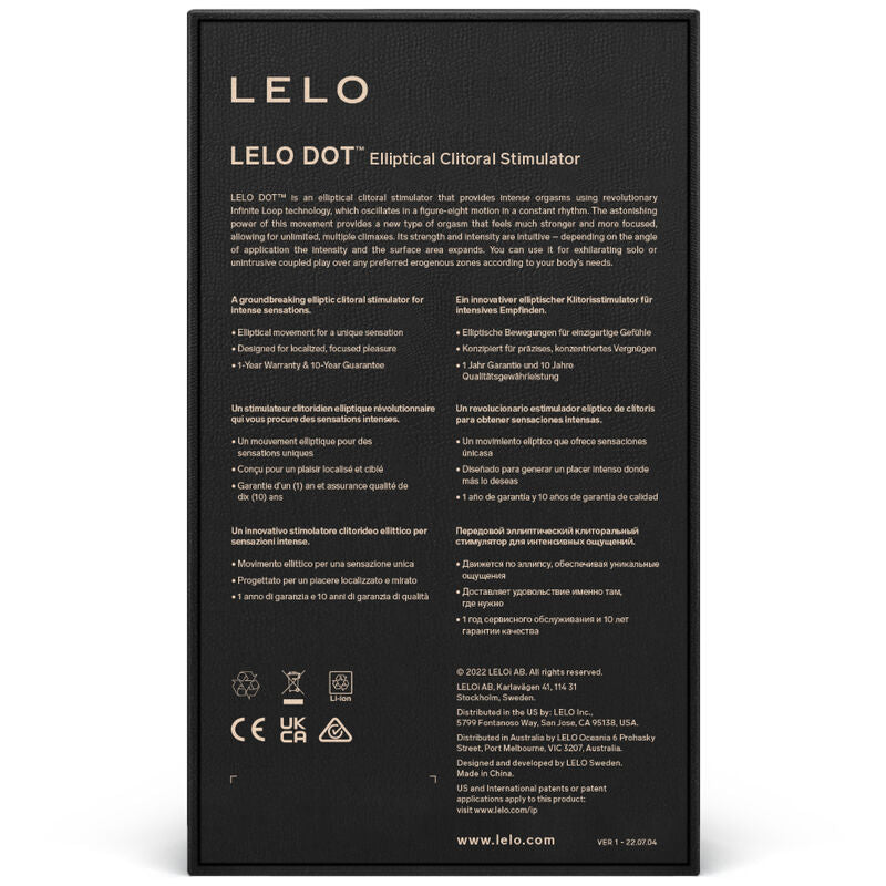 LELO Dot - Massaggiatore, colore rosa - dettaglio