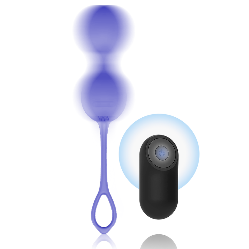 Mr Boss Dumas Perline Kegel Vibranti - Massaggiatore con telecomando