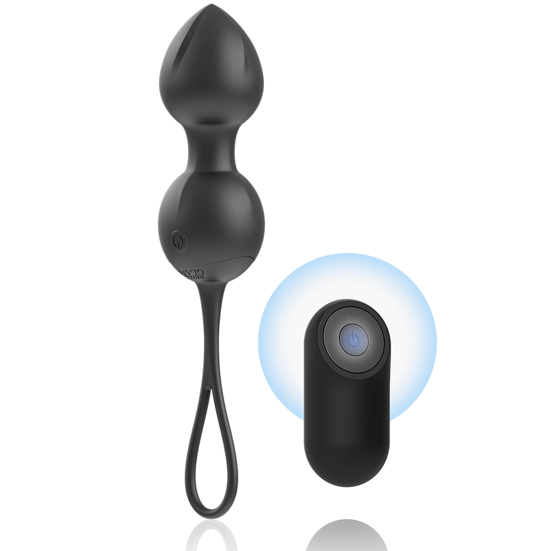 Brilly Glam Vibrierende Kegelperlen Fernbedienung - Massaggiatore con telecomando