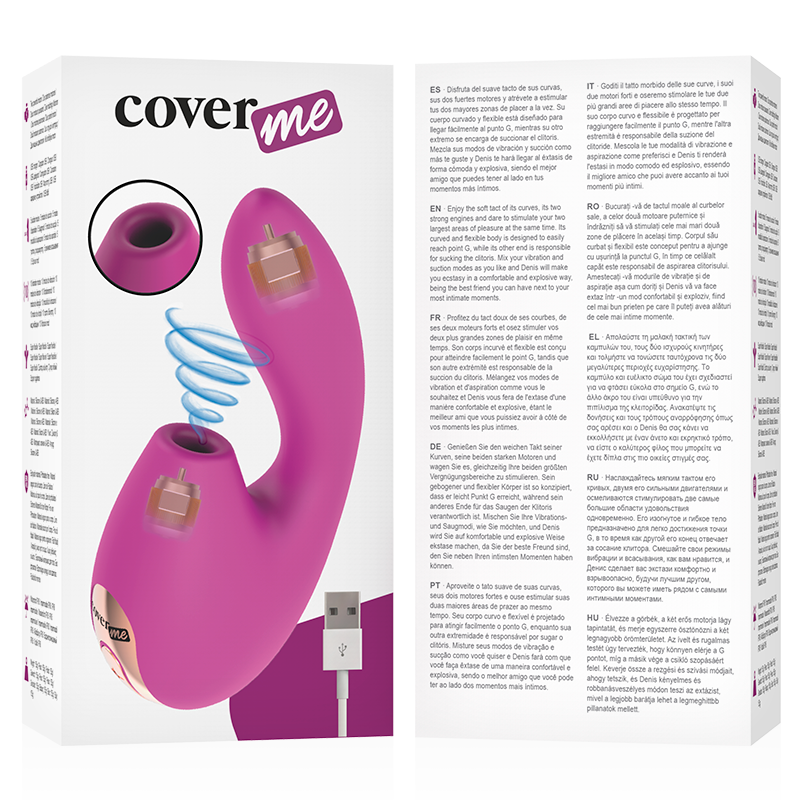 Coverme Aspiratore - Massaggiatore ad aria pulsata - dettaglio