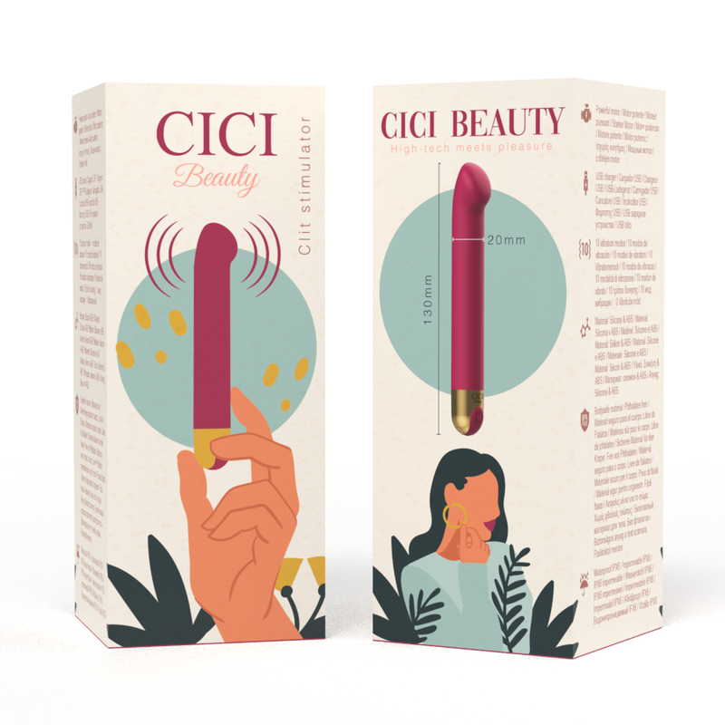 Cici Beauty Premium - Massaggiatore esterno - vista frontale