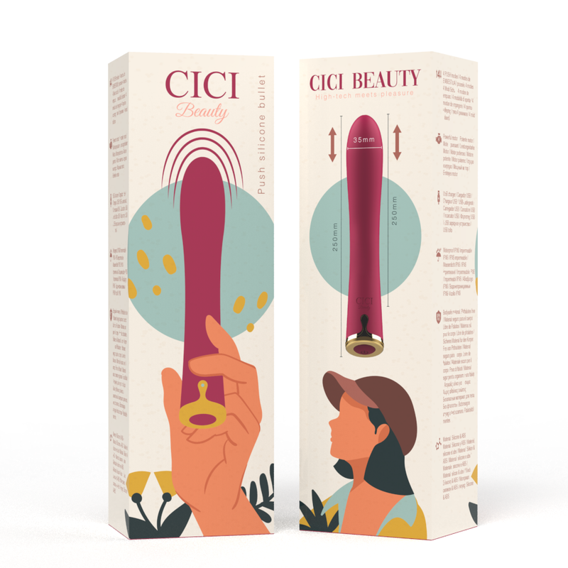 Cici Beauty Premium - Massaggiatore esterno - vista frontale