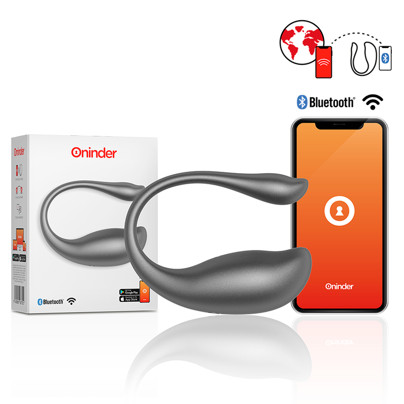 Oninder Nairobi - Massaggiatore con app, colore nero