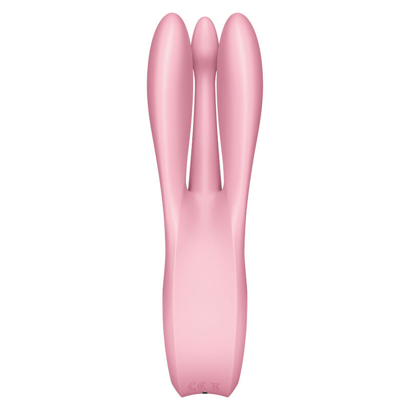 Satisfyer Threesome 1 - Massaggiatore esterno, colore rosa