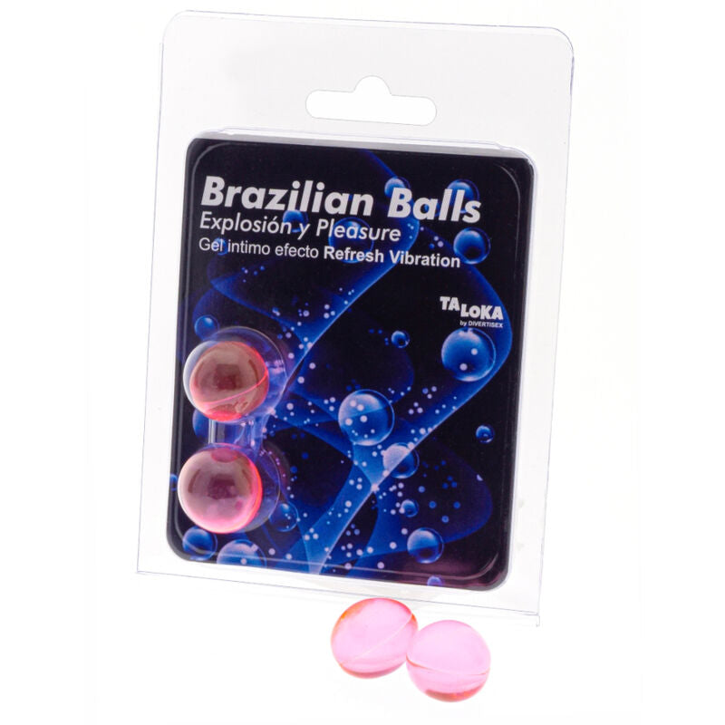 Taloka 2 Sfere Brasiliane Rinfrescano Effetto - Lubrificante, kit da 3 - vista laterale