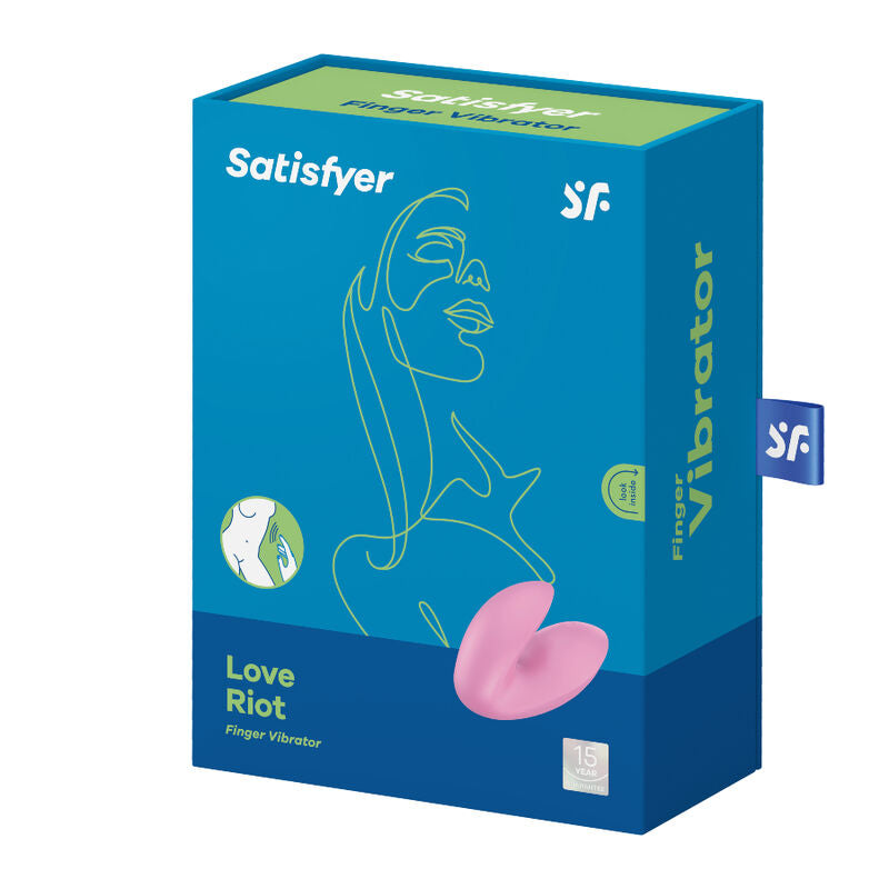 Satisfyer Dita Love Riot - Accessorio intimo, colore rosa - nella confezione