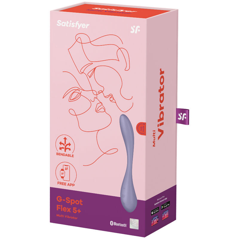 Satisfyer Spot Flex 5 - Massaggiatore con app - in mano per le dimensioni