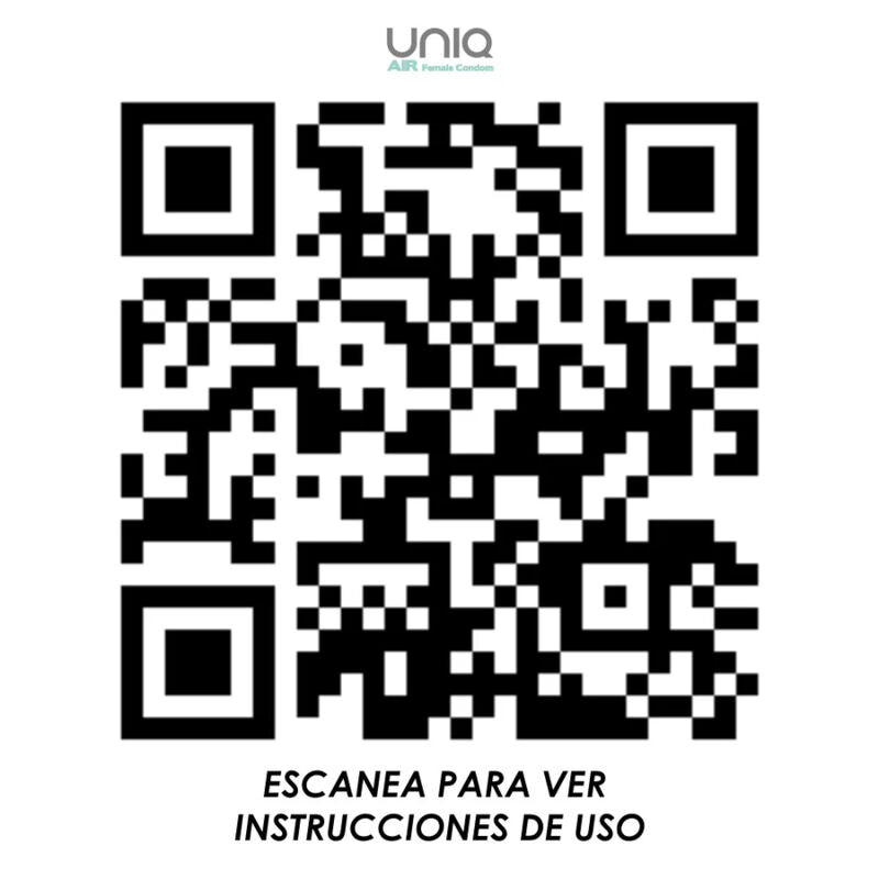 Uniq Senza Lattice Air 3 pezzi - Preservativi, kit da 3 - vista laterale