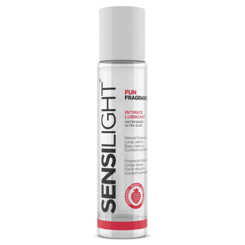 Intimateline Sensilight Alla Fragola 60 ml - Lubrificante, kit da 3