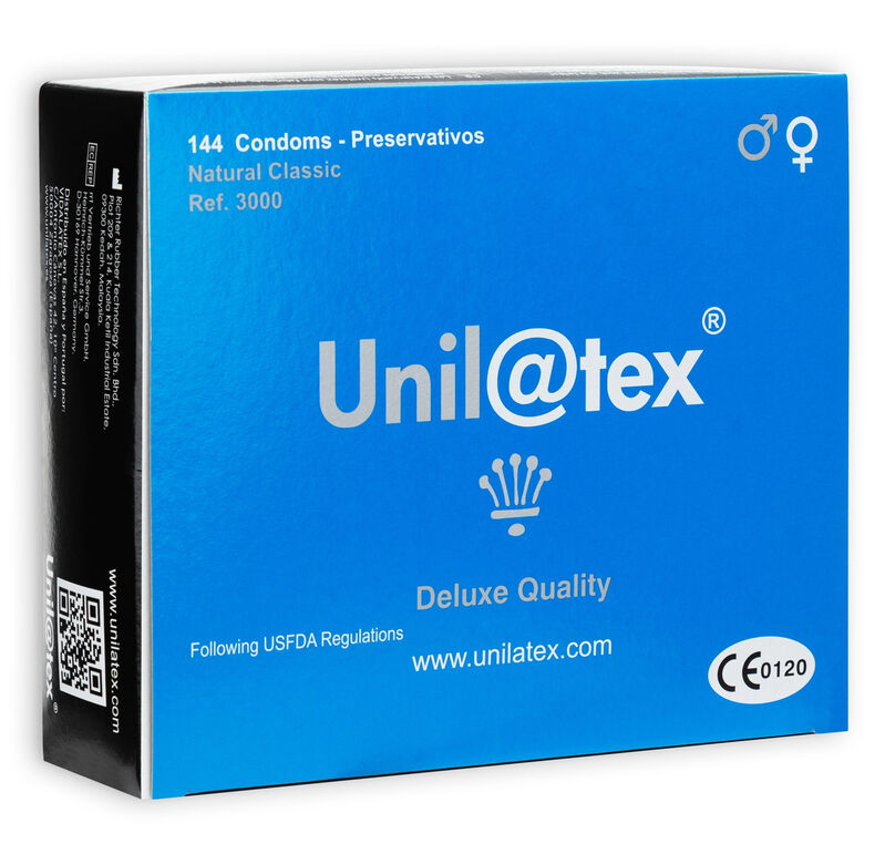 Unilatex Conservanti Naturali 144 pezzi - Preservativi
