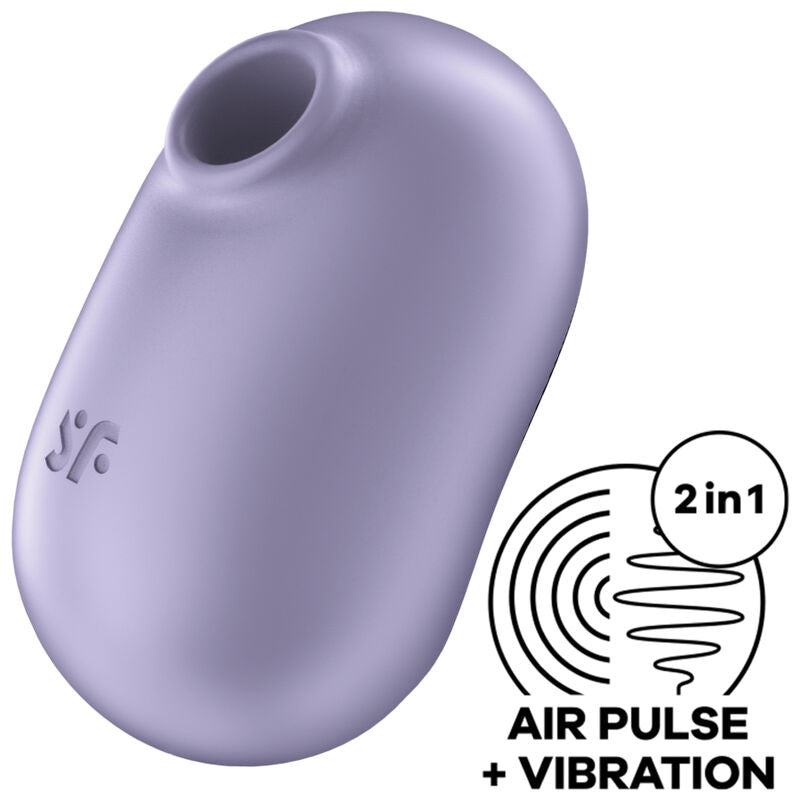 Satisfyer Pro TO GO 2 - Massaggiatore ad aria pulsata, colore viola