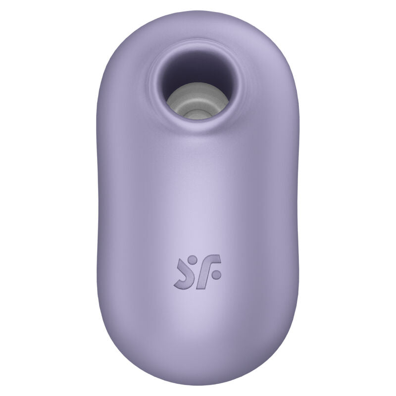 Satisfyer Pro TO GO 2 - Massaggiatore ad aria pulsata, colore viola - vista laterale