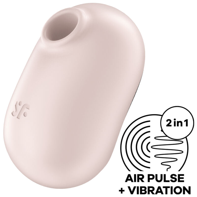 Satisfyer Pro TO GO 2 - Massaggiatore ad aria pulsata, colore beige