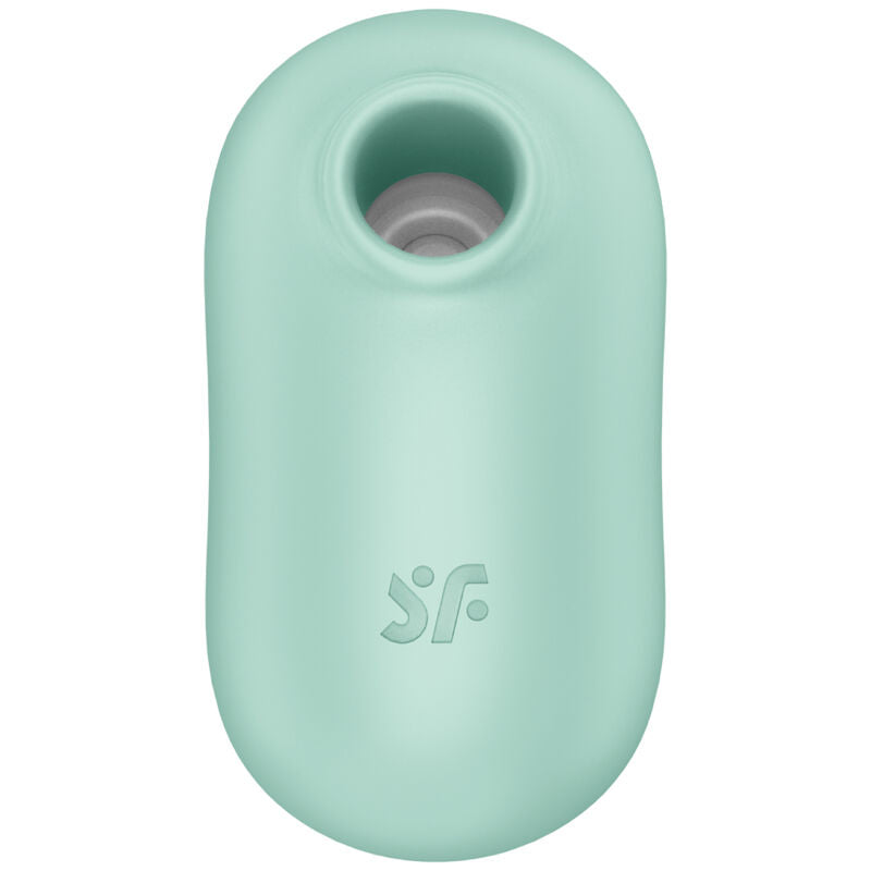 Satisfyer Pro TO GO 2 - Massaggiatore ad aria pulsata, colore verde - vista laterale