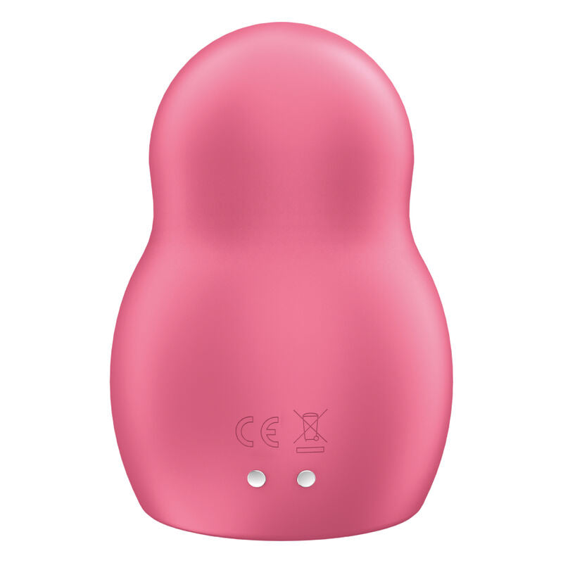 Satisfyer Pro TO GO 1 - Massaggiatore ad aria pulsata, colore rosso - dettaglio