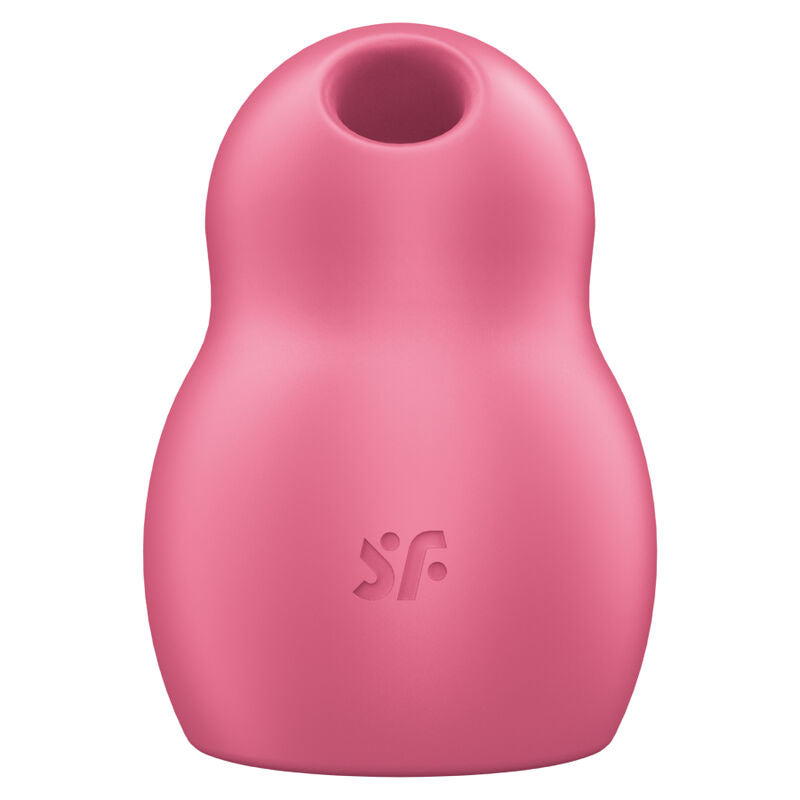 Satisfyer Pro TO GO 1 - Massaggiatore ad aria pulsata, colore rosso - vista laterale