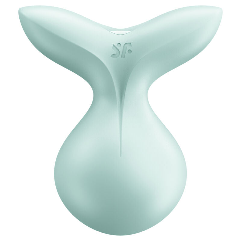 Satisfyer Viva - Massaggiatore, colore verde - vista laterale
