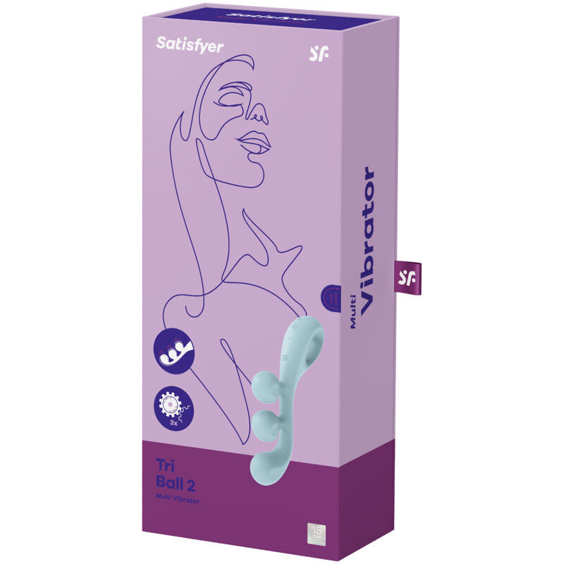 Satisfyer Tri Ball 2 - Massaggiatore doppio - nella confezione