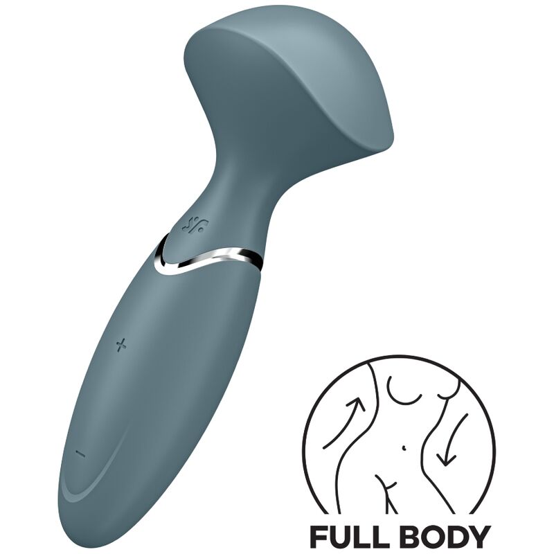 Satisfyer Wond ER - Massaggiatore esterno, colore grigio