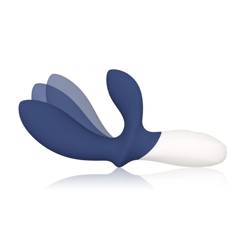 LELO Prostatico Loki Wave 2 - Accessorio intimo, colore blu - vista laterale