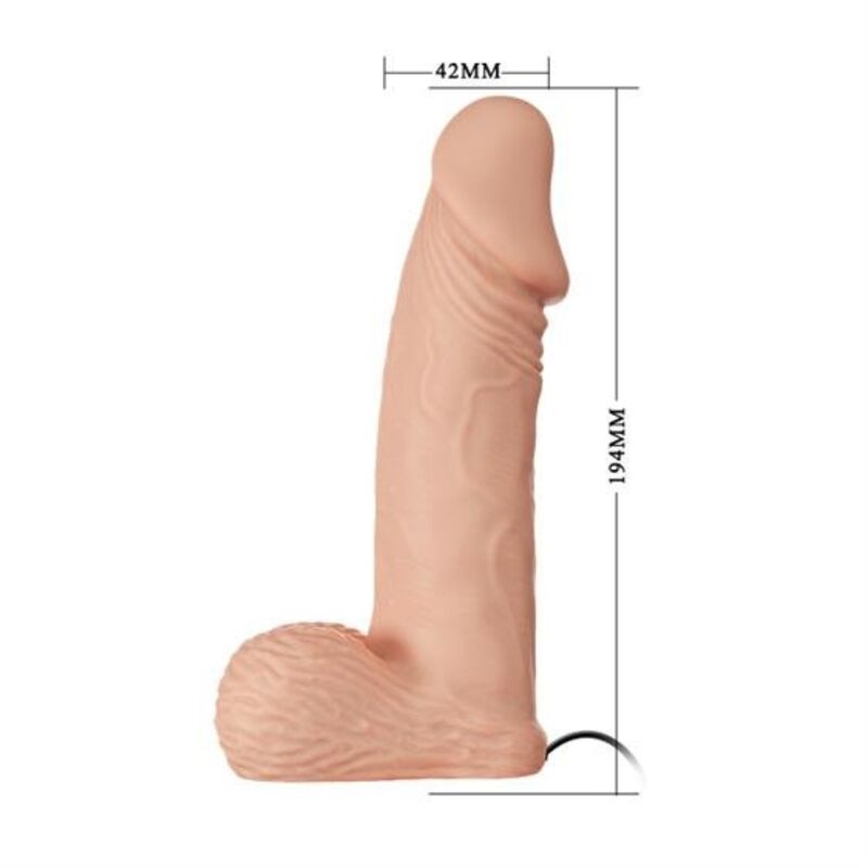 Baile Imbragatura - Accessorio intimo, colore ultra passionata 19.4 cm naturale - in mano per le dimensioni
