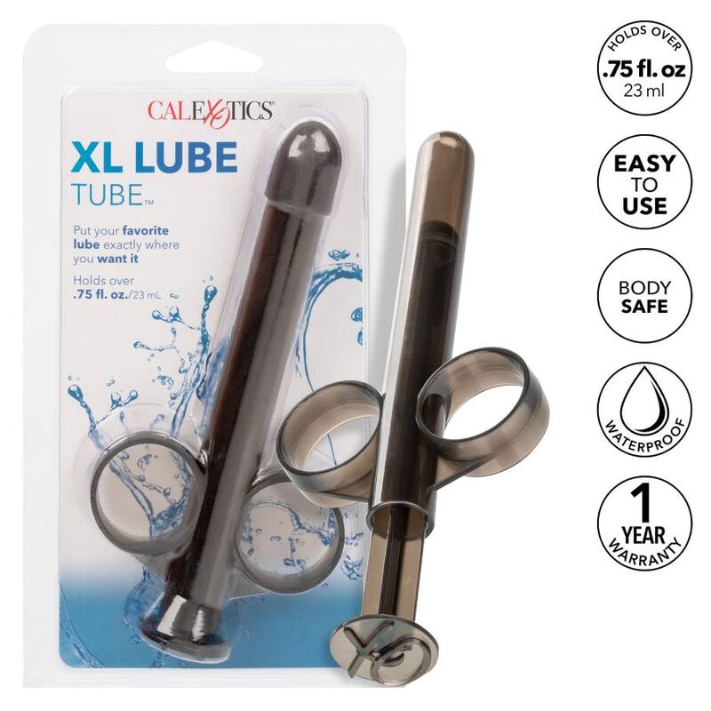 Calexotics Tubo Lube - Lubrificante, kit da 3, colore nero - vista laterale
