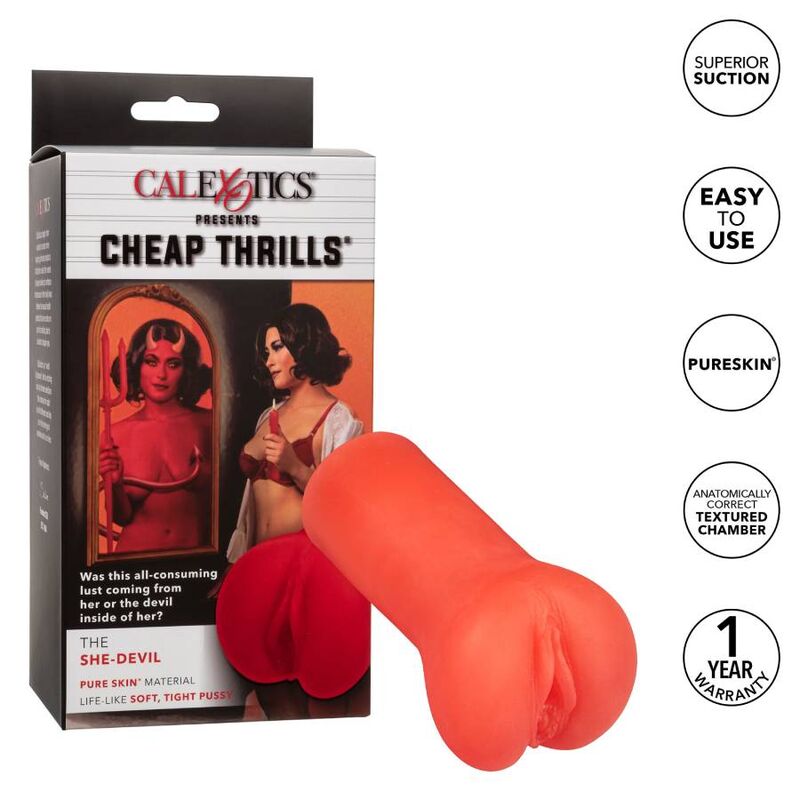 Calexotics Cheap Emoziona The She Devil - Dispositivo per uomo - in mano per le dimensioni