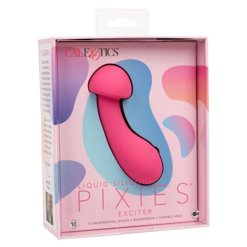 Calexotics Pixies - Massaggiatore curvo - in mano per le dimensioni