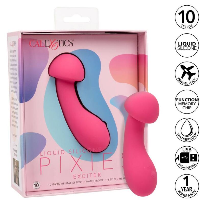Calexotics Pixies - Massaggiatore curvo - vista laterale