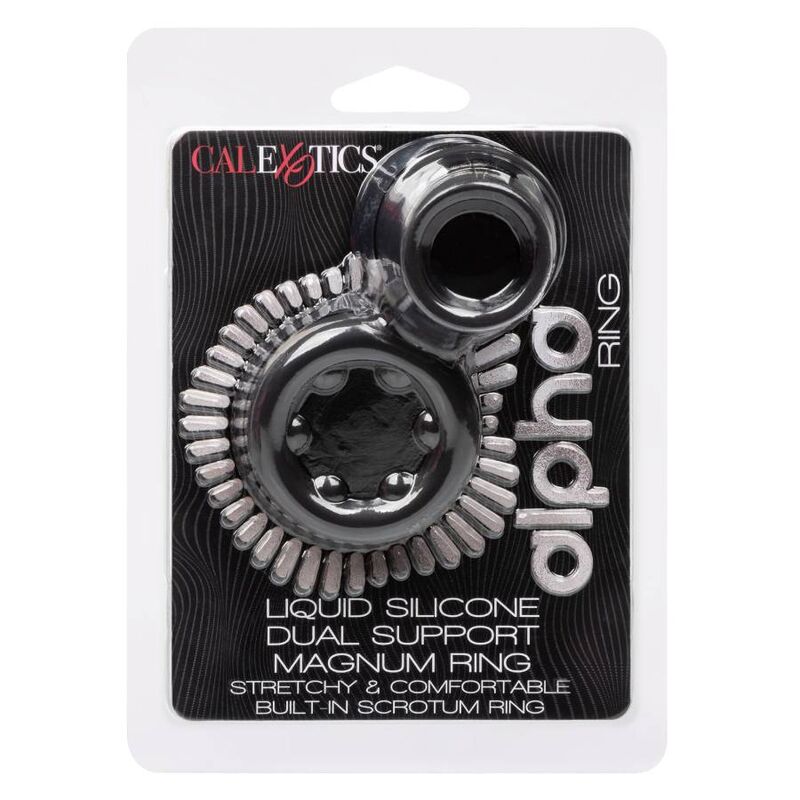Calexotics Alpha Dual Magnum - Anello per uomo - in mano per le dimensioni