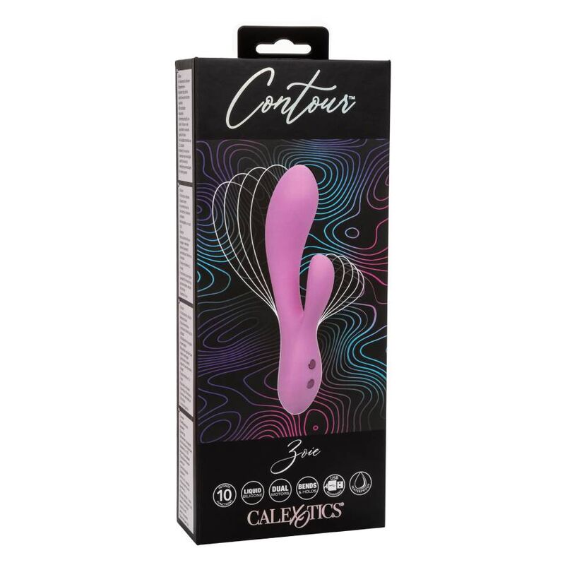 Calexotics Contour Zoie - Massaggiatore doppio - vista laterale