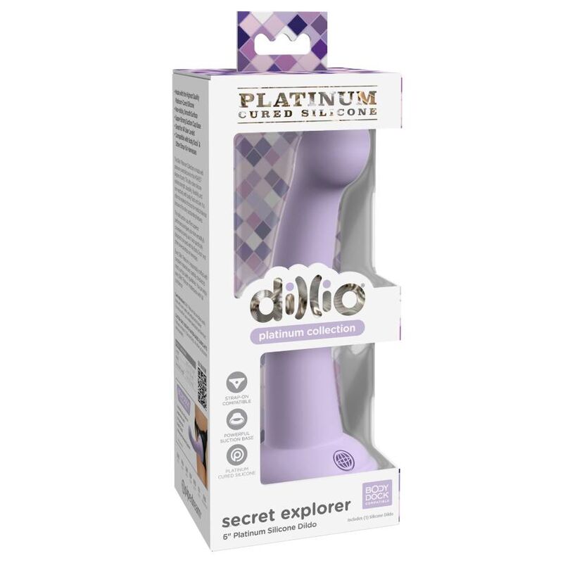 Dillio Esploratore Segreto 15 24 CM - Accessorio intimo - in mano per le dimensioni
