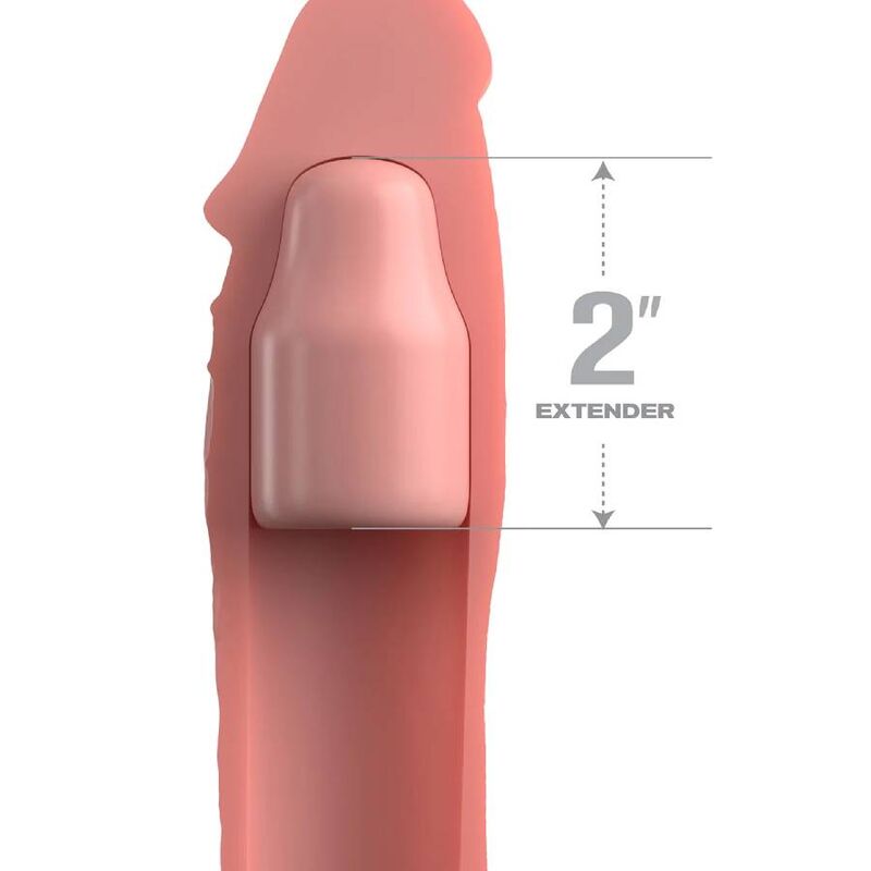 Fantasy X- Tensions Pipedreams Estensione W Cinturino 15 24 CM Pelle - Accessorio intimo - dettaglio